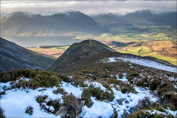 Looking back to Whin Ben & Crummock Water from the path up Whiteside (www.andrewswalks.co.uk)